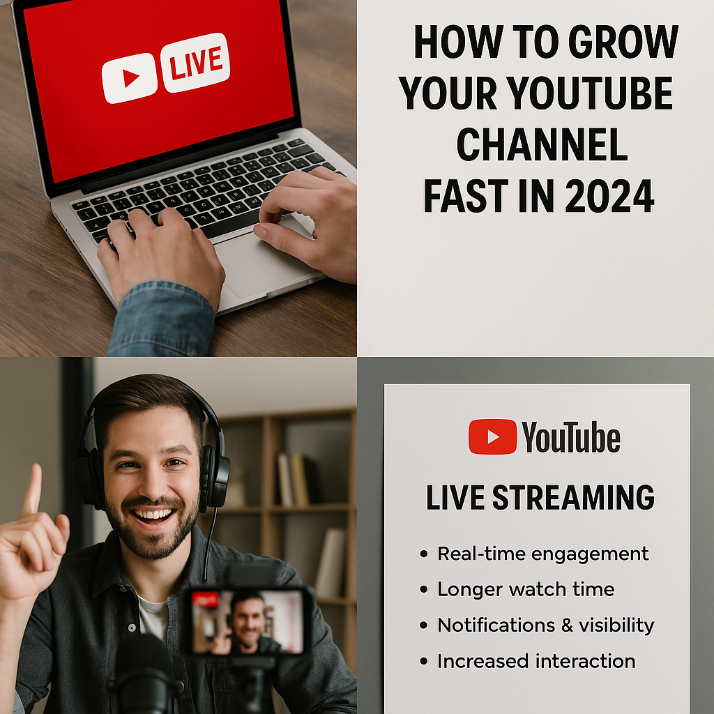 YouTube Live Streaming & Fast Growth: How to Skyrocket Your Channel in 2025